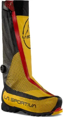 Bergschuh "Olympus Mons Pro" von La Sportiva in Gelb und Schwarz; geeignet für Herren.