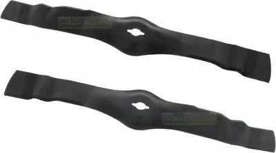 Image de 2 X 55,5CM lames John Deere LT133 LT155 LT160 LT166 LT170 LT180 M130718 M130719 John Deere LT133 LT155 LT160 LT166 LT170 LT180 M130718 M130719