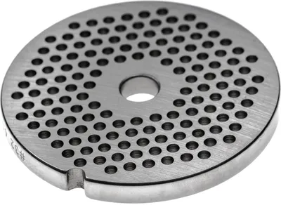 Produktbild von vhbw Lochscheibe Gr. 32 für Fleischwolf - Lochdurchmesser 4,5mm, 13,4mm Bohrung, Edelstahl