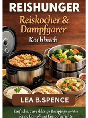 Produktbild von REISHUNGER Reiskocher & Dampfgarer Kochbuch