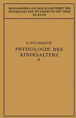 Produktbild von Physiologie des Kindesalters