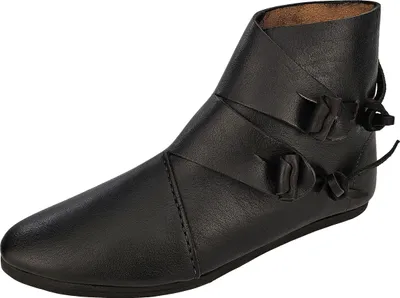 Produktbild von Wikinger Schuhe Typ Jorvik mit genagelter Doppelsohle Schwarz 38