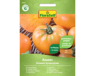 Obrázek produktu pro Masové rajče Ananas FloraSamostatné osivo Odolné osivo Semena zeleniny