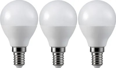 Produktbild von Müller Licht LED Lampe P45 4.9W 40W 220-240V E14 470lm 200° 4000K 3er-Set 401098