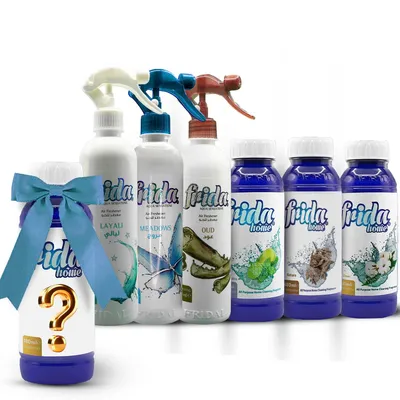 Produktbild von Angebot: Lufterfrischer Layali, Meadows, Oud & Allzweckduft Lemon, Oud, Clean + Überraschungsgeschenk.