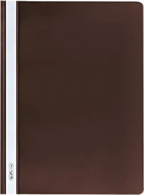 Image de herlitz 10839710 Classeur à levier DIN A4 en film PP brun