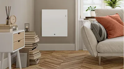 Image de Radiateur électrique INGENIO 4 2000W horizontal intelligent blanc mat - THERMOR - 479326