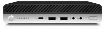 Produktbild von HP ProDesk 600 G5 (DM Mini) PC-System Intel Core i3-9100T 8GB RAM 256GB SSD Win11 Pro
