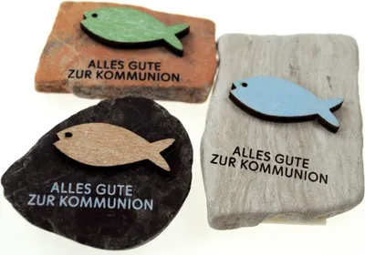 Produktbild von Deko Kommunionsfisch sort.
