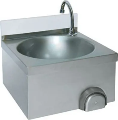 Produktbild von CHEFGASTRO Handwaschbecken BxTxH 400x400x235 mm