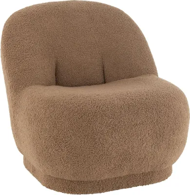 Produktbild von Weicher Sessel aus Samt mit Bouclé-Effekt