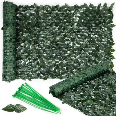 Obrázek produktu pro MultiGarden BP-100 Plot z umělého břečťanu 100 x 300 cm, tmavě zelený