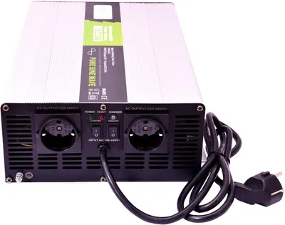 Productafbeelding van solartronics spanningsomvormer USV 12V NPS 1500/3000 - Watt zuivere sinus UPS inverter