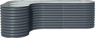 Image de Westmann Grow Faster XL Métal Lit surélevé en L avec extension