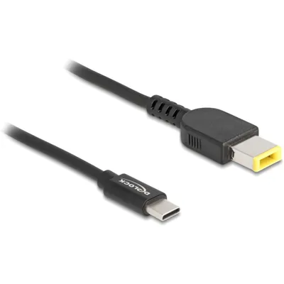 Produktbild von Delock Notebook Ladekabel USB Type-C Stecker zu Lenovo 11,0 x 4,5 mm Stecker