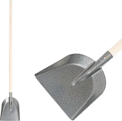 Obrázek produktu pro Lopata S504-3.WH univerzální, 275x235 mm, dřevěná násada