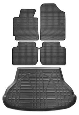 Produktbild von OMAC Fußmatte Gummi für HYUNDAI ELANTRA Stufenheck (MD, UD)