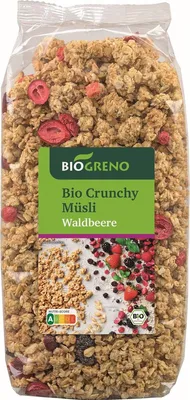 Produktbild von Biogreno Waldbeer Crunchy 500g -