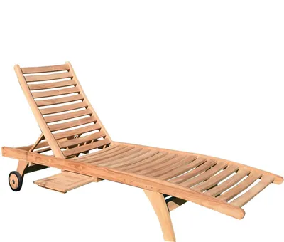 Produktbild von Teak Gartenliege Görz Ohne