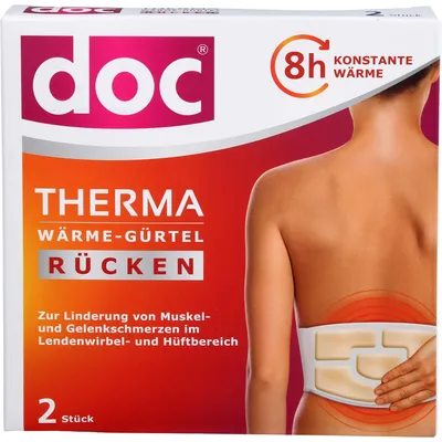 Zdjęcie produktu dla Pas termiczny Doc Therma na plecy 2 szt
