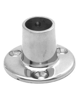 Immagine prodotto di Euromarine Vrac A4 90° portatarga rotondo argento 25 mm argento 25 mm