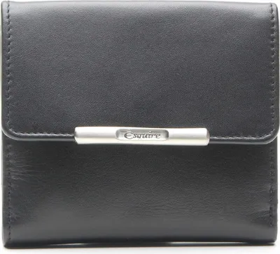 Produktbild von Esquire Leder Wiener Schachtel Geldbörse Helena Lady Wallet RFID Black schwarz