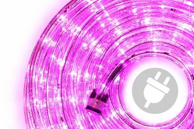 Obrázek produktu pro LED světelný kabel 240 diod, 10 m, růžový