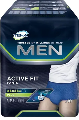 Immagine prodotto di TENA Uomo Pantaloni Active Fit 10 pezzi Plus size L