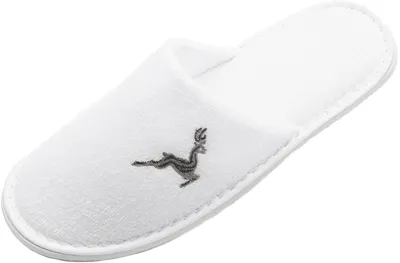 Produktbild von Frottierslipper / Gästehausschuhe, Damen und Herren, weiß