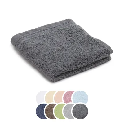 Produktbild von liebling Seiftuch  Baumwolle Zero Twist, Serie Lille, 600 gr. / m², 30 x 30 cm, 60 Grad, ultra weich, saugstark, anthrazit
