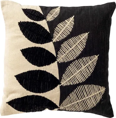 Produktbild von Dutch Decor Dekokissen Danee 45x45 cm Schwarz