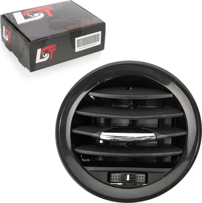 Produktbild von Lüftungsgitter Luftdüse Entlüftung schwarz Chrom für Vauxhall Opel Adam Corsa D