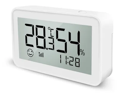 Zdjęcie produktu dla NOUS E6: Czujnik temperatury i wilgotności z integracją z inteligentnym domem