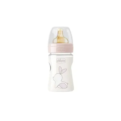 Obrázok produktu pre CHICCO Fľaša dojčenská Original Touch latex 150 ml dievča
