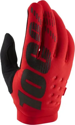 Zdjęcie produktu dla 100% Brisker Gloves Red XL Rękawice kolarskie