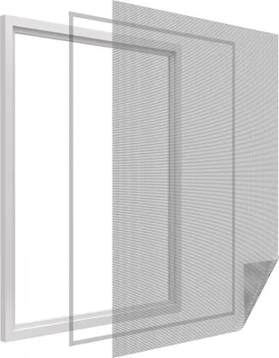 Produktbild von Fliegengitter Aktion 5er Set 130 x 150 cm Anthrazit