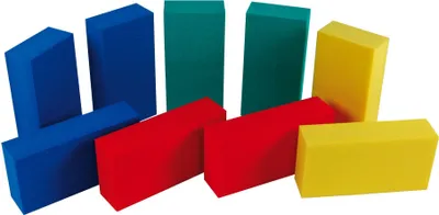 Produktbild von Sport-Thieme Schaumstoffbausteine-Set "Quader", Quader, 40x20x10 cm