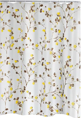 Produktbild von Ridder Duschvorhang Textil Berry 180x200 cm braun 46378