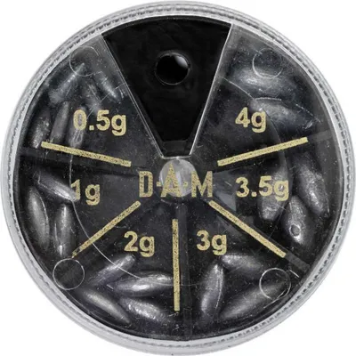 Obrázok produktu pre DAM Olive Lead Dispenser 80 g / 0,5 - 4 g Vyvažovacie olovo