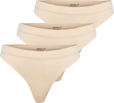 Productafbeelding van ALLEEN dames slips ONLVICKY, 3-pack slips