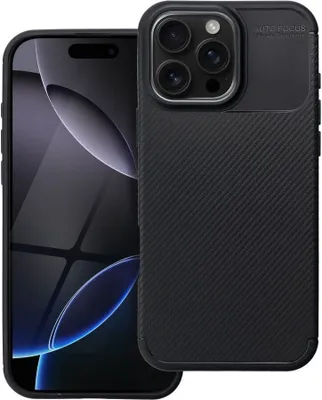 Produktbild von Case passend für iPhone 16 PRO MAX Carbon Premium black