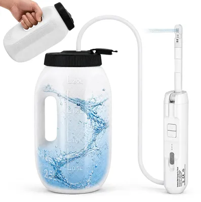Tragbares Bidet 2,5 l, elektrische Po-Dusche, IPX6, 1600 mAh