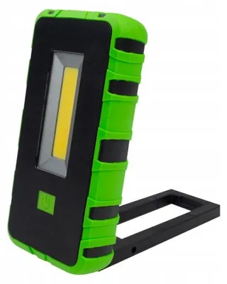 Productafbeelding van Werkspotlamp met accu, 800 lumen, 5000K, 8W, tot 8 uur brandduur, met magneet