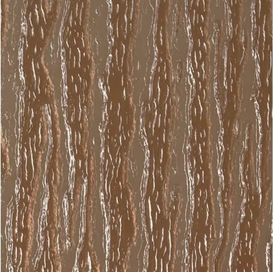Produktbild von Polystyrolplatte 5x1000x1000 mm Rinde fein bronze