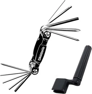 Immagine prodotto di Daddario PW-GBMT-01 strumento per chitarra e basso con manovella per corde