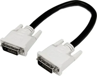 Produktbild von StarTech.com 1 m Dual Link-DVI-D-Kabel Stecker/Stecker - 25-poliges DVID-Digital Monitor-Kabel, 1 m, DVI-D, DVI-D, Stecker, Stecker, Schwarz