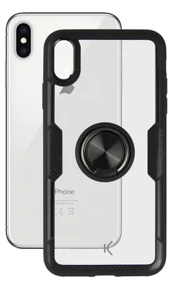 Immagine prodotto di Custodia con anello Iphone KSIX Trasparente