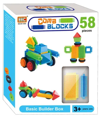 Zdjęcie produktu dla Klocki konstrukcyjne Bristle, 58 dlg.