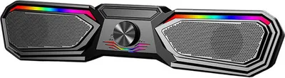 Produktbild von Havit SK750BT Tragbarer Bluetooth 5.0 Speaker Wireless Lautsprecher RGB 2x 5W 52-mm-Treiber Schwarz
