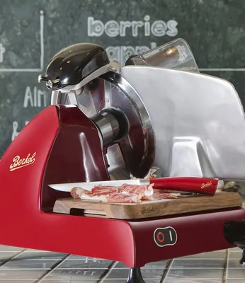 Produktbild von Berkel Red Line 250, Elektro, 1,4 cm, Rot, Silber, Edelstahl, 185 mm, 17,5 cm